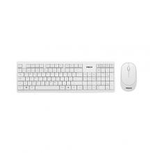 Kit teclado + mouse inalambrico spt6314 blanco