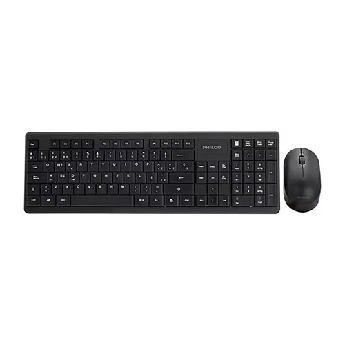 Kit teclado + mouse inalambrico ppr-6314 negro